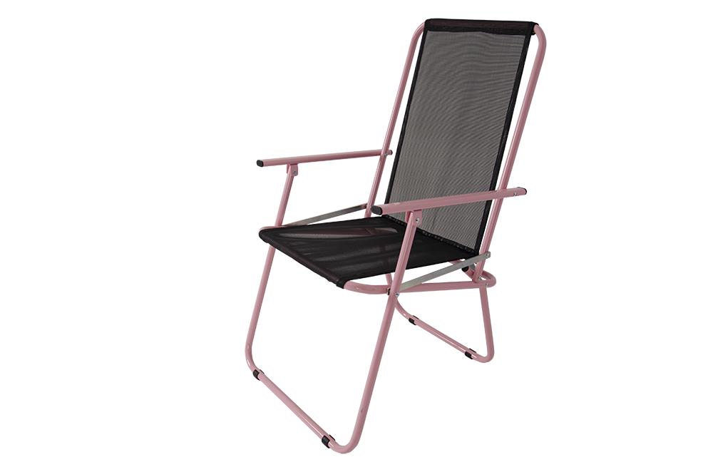 Стул туристический Дачный 18 мм Черный