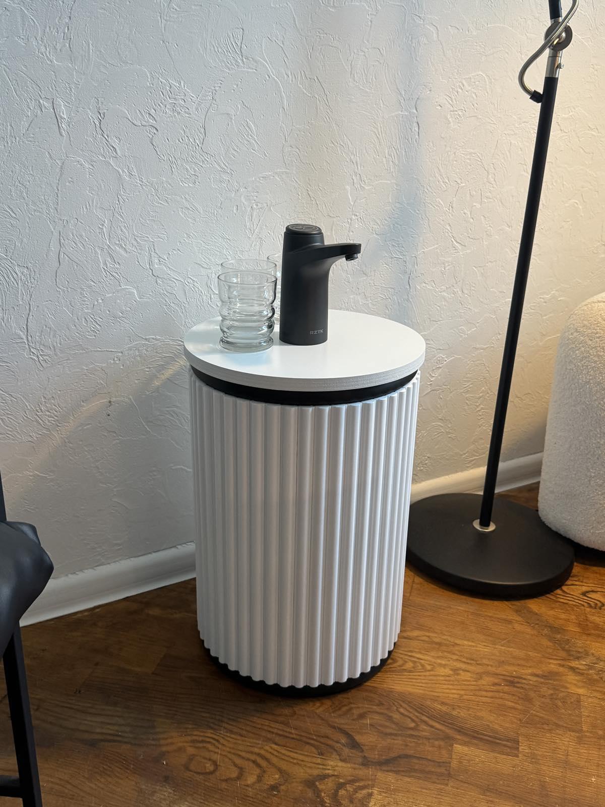 Тубус для бутылки с водой 46х32 см Белый - фото 8 Тубус для бутылки с водой 46х32 см Белый - фото 8