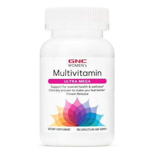 Витаминно-минеральный комплекс для женщин GNC Women's Multivitamin Ultra Mega 90 Caplets