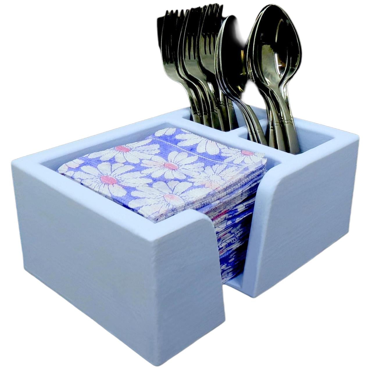 Подставка для столовых приборов из дерева Аппетито Ирис (Псп-001552)