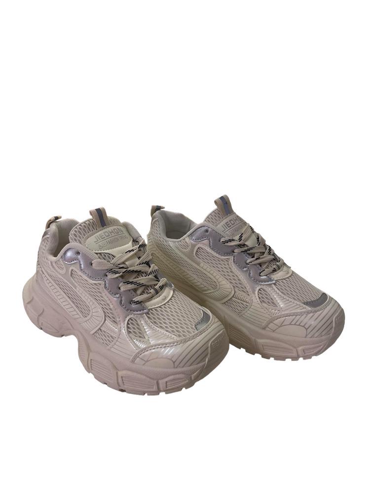 Кросівки Violeta 197-139x67 жіночі Кремовий (192216-1) - фото 5