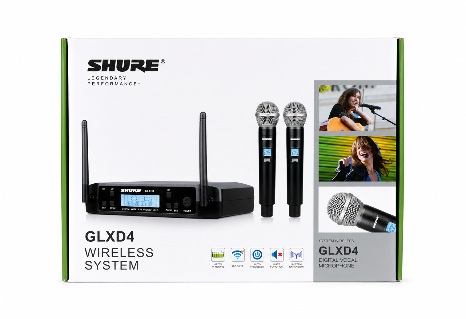 Радіосистема з двома ручними мікрофонами SHURE GLXD4/BETA58A - фото 4