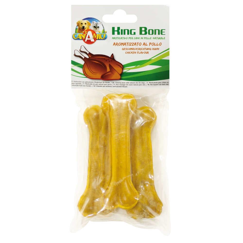 Лакомство для собак Croci King Bone Кость Chicken 3 шт. 13 см