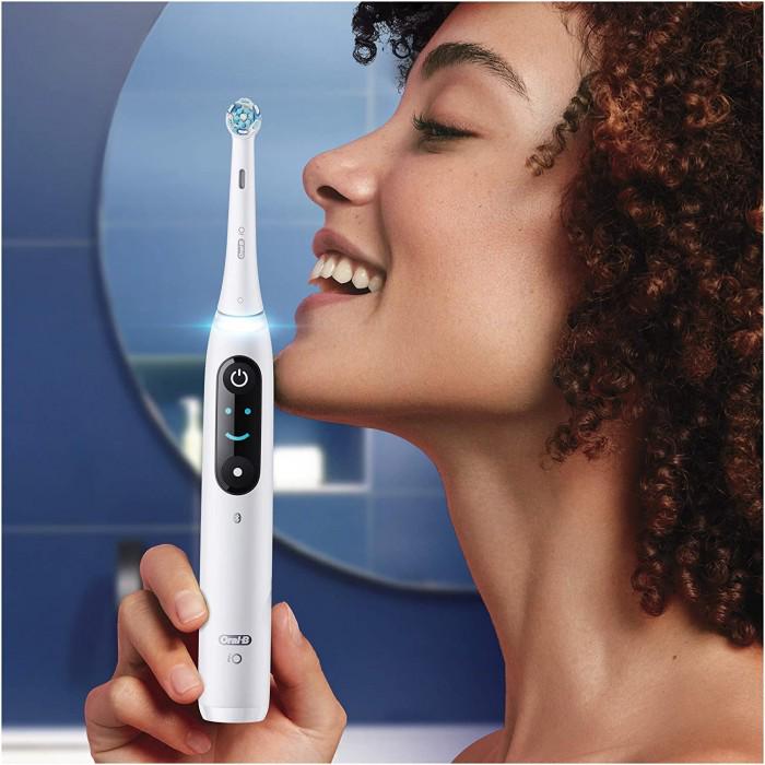 Щітка зубна електрична Oral-B iO Series 9 Alabaster White - фото 5