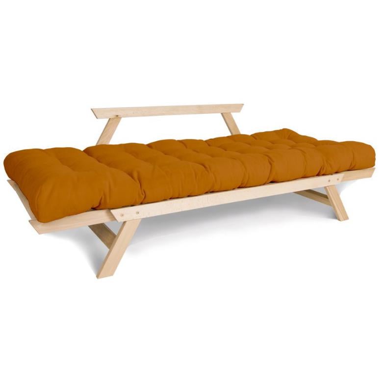 Диван-футон раскладной Woodman Allegro из массива дерева Бук/Оранжевый - фото 3 Диван-футон раскладной Woodman Allegro из массива дерева Бук/Оранжевый - фото 3