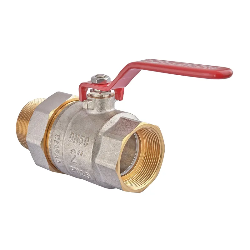 Кран с американкой KOER KR.229 2" ручка рычаг (KR5665)