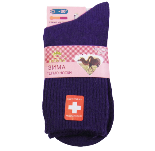 Носки термо медицинские верблюжая шерсть Корона 2516-5 р. 37-41 Фиолетовый (1960984495) Носки термо медицинские верблюжая шерсть Корона 2516-5 р. 37-41 Фиолетовый (1960984495)