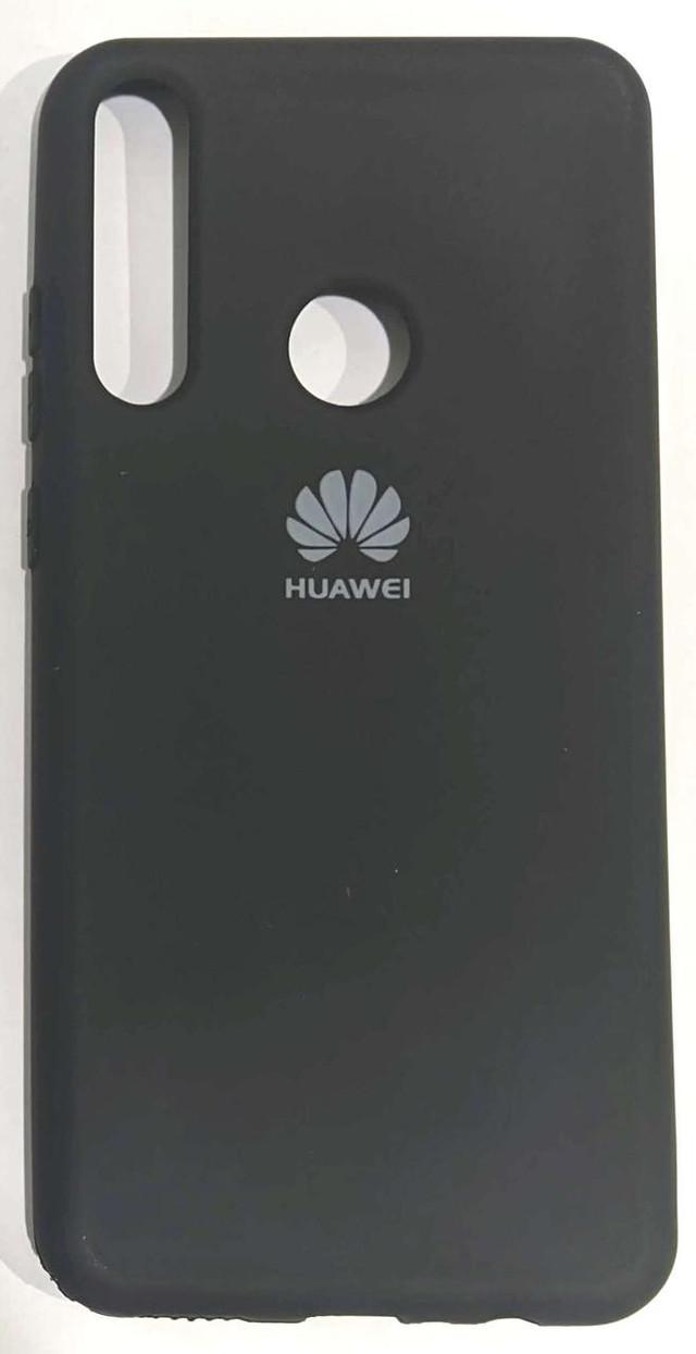 Чехол силиконовый Silicone Case для Huawei Y6p черный