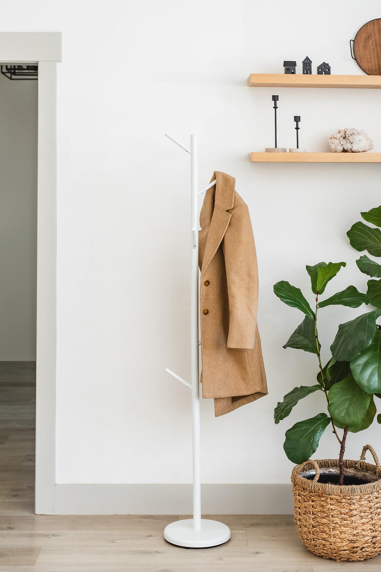 Вешалка кактус металлическая для одежды 28х28х168 см Белый (DA14143W1) - фото 3 Вешалка кактус металлическая для одежды 28х28х168 см Белый (DA14143W1) - фото 3