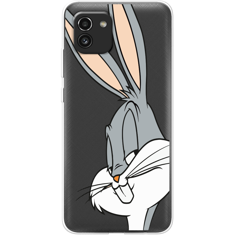 Чехол BoxFace Samsung Galaxy A03 (A035) Lucky Rabbit Прозрачный силикон (44031-bk81-44031)