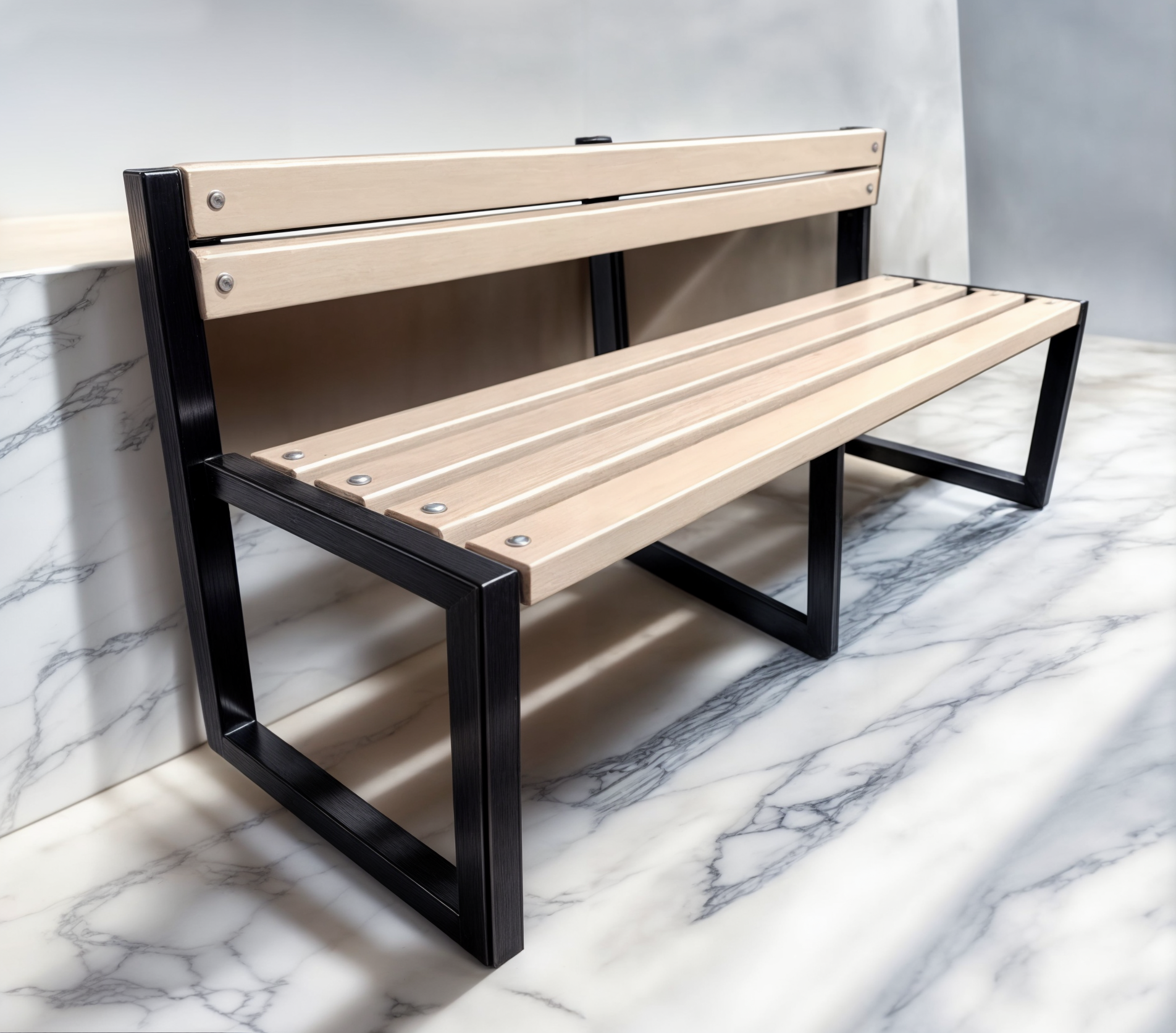 Скамейка садовая ТОБІ ШО Лофт Бенч со спинкой без подлокотников 2,6 м Слоновая кость (25589235) - фото 2 Скамейка садовая ТОБІ ШО Лофт Бенч со спинкой без подлокотников 2,6 м Слоновая кость (25589235) - фото 2