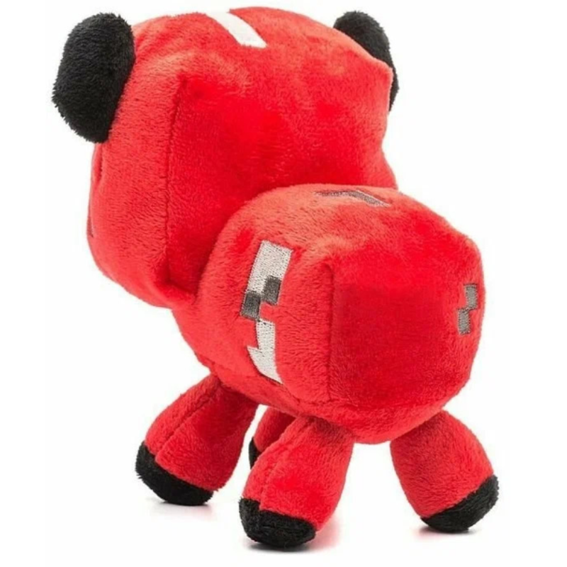 М'яка іграшка плюшева Грибна Корова з гри Minecraft 21 см з білими плямами на спині Червоний (2579355540) - фото 10 М'яка іграшка плюшева Грибна Корова з гри Minecraft 21 см з білими плямами на спині Червоний (2579355540) - фото 10