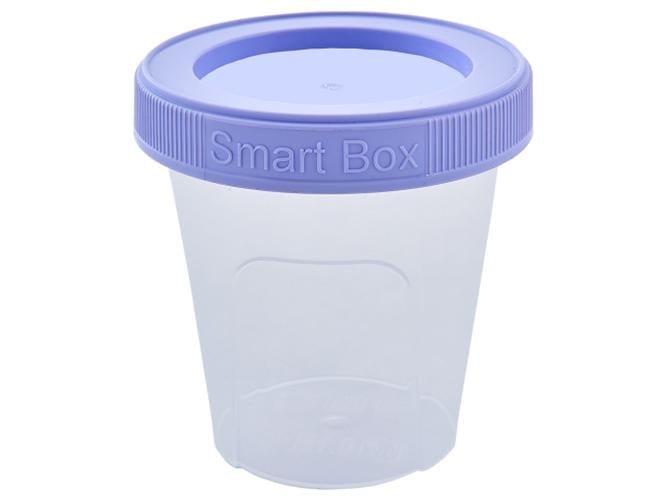 Контейнер Smart Box круглый 180 мл Сиреневый (MAN-23134) Контейнер Smart Box круглый 180 мл Сиреневый (MAN-23134)