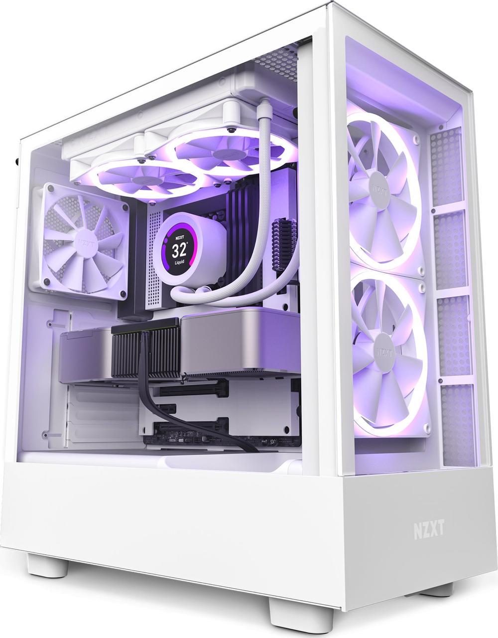 Корпус NZXT H5 Elite White (CC-H51EW-01)