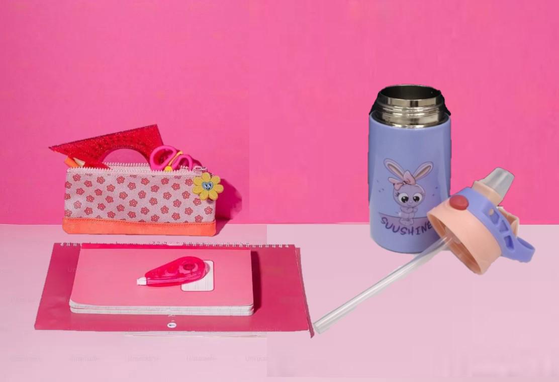 Термос-поильник детский с трубочкой Bunny 350 мл (30169) - фото 4 Термос-поильник детский с трубочкой Bunny 350 мл (30169) - фото 4