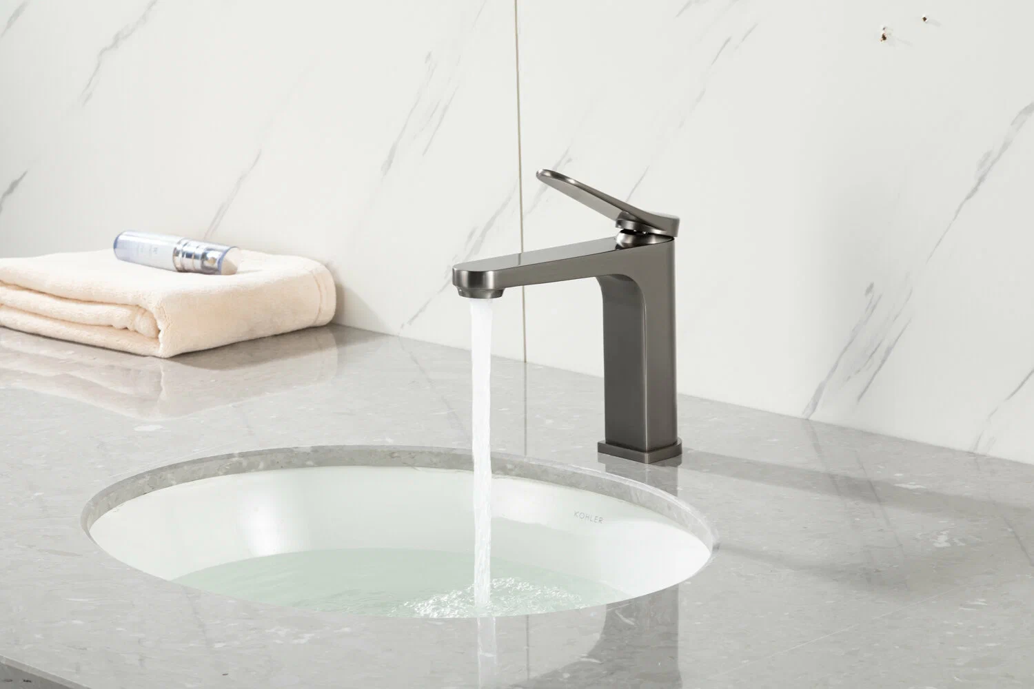 Смеситель для умывальника Gappo G1010-9 Графит (1055621) - фото 6 Смеситель для умывальника Gappo G1010-9 Графит (1055621) - фото 6