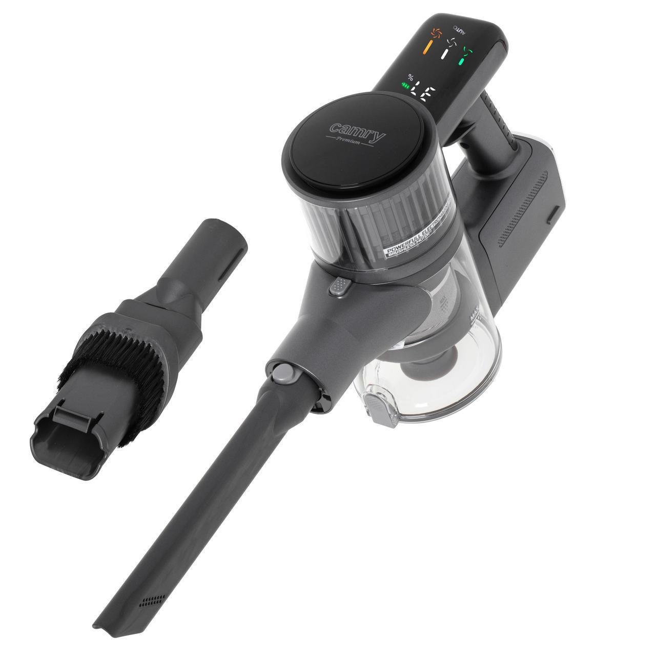 Пылесос аккумуляторный Camry CR 7063 с турбощеткой - фото 4 Пылесос аккумуляторный Camry CR 7063 с турбощеткой - фото 4