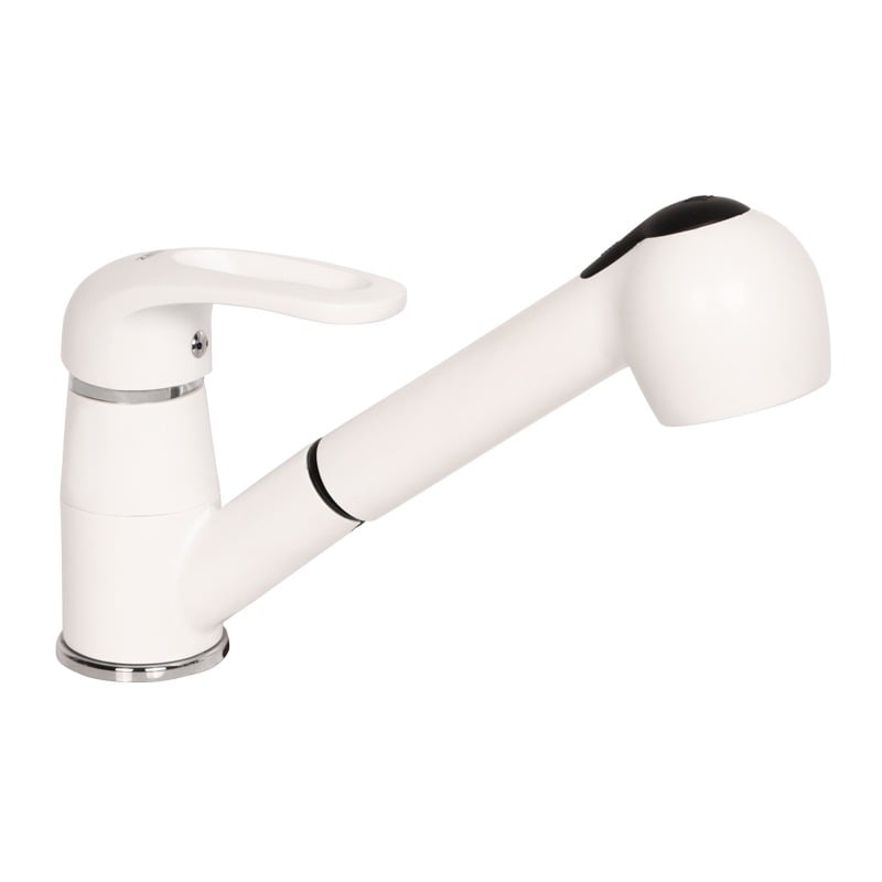 Змішувач для кухні Zerix Z6036-7 Білий (ZX0515) Змішувач для кухні Zerix Z6036-7 Білий (ZX0515)