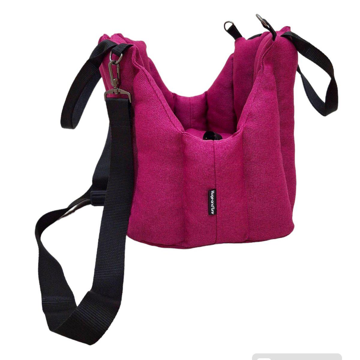 Сумка-переноска для тварин 45х30х37 см Рожевий (76564587) - фото 2 Сумка-переноска для тварин 45х30х37 см Рожевий (76564587) - фото 2