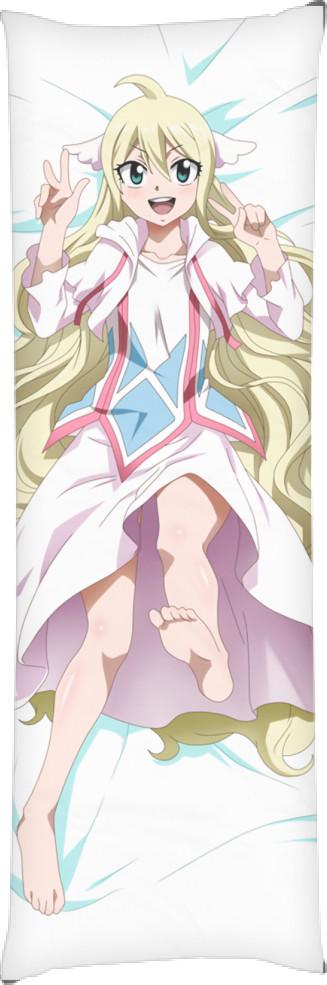 Подушка дакимакура Хвост Феи/Fairy Tail 60х180 см (14097880)