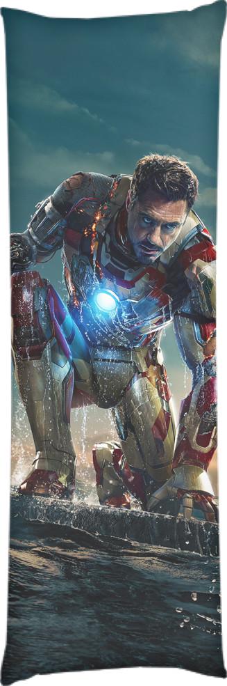 Подушка дакимакура Iron Man 3 50x150 см (13533766)