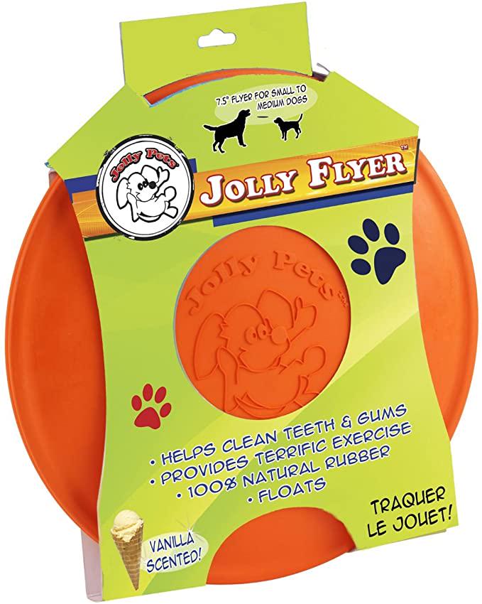 Игрушка для собак Jolly Pets Flyer Фризби 24 см Оранжевый (195OR) - фото 2