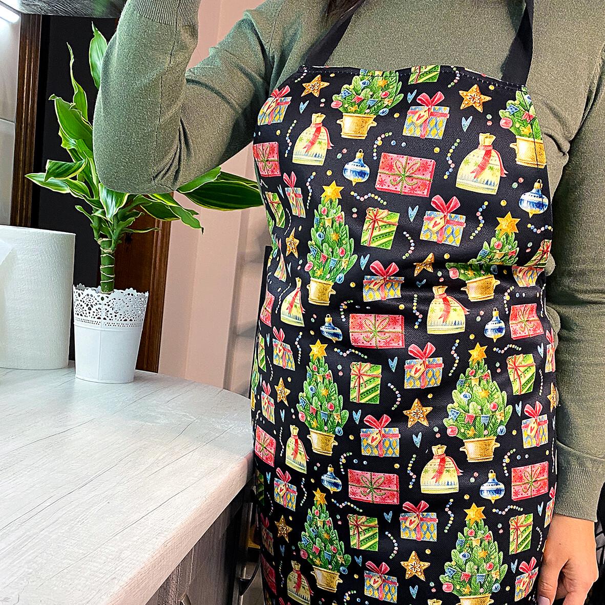 Фартук полноцветный Сolorful Новогодний 75х51 см (FRTC_22NG006) - фото 3 Фартук полноцветный Сolorful Новогодний 75х51 см (FRTC_22NG006) - фото 3