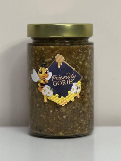 Паста орехово-медовая паста Бабушкина 370 мл 500 г