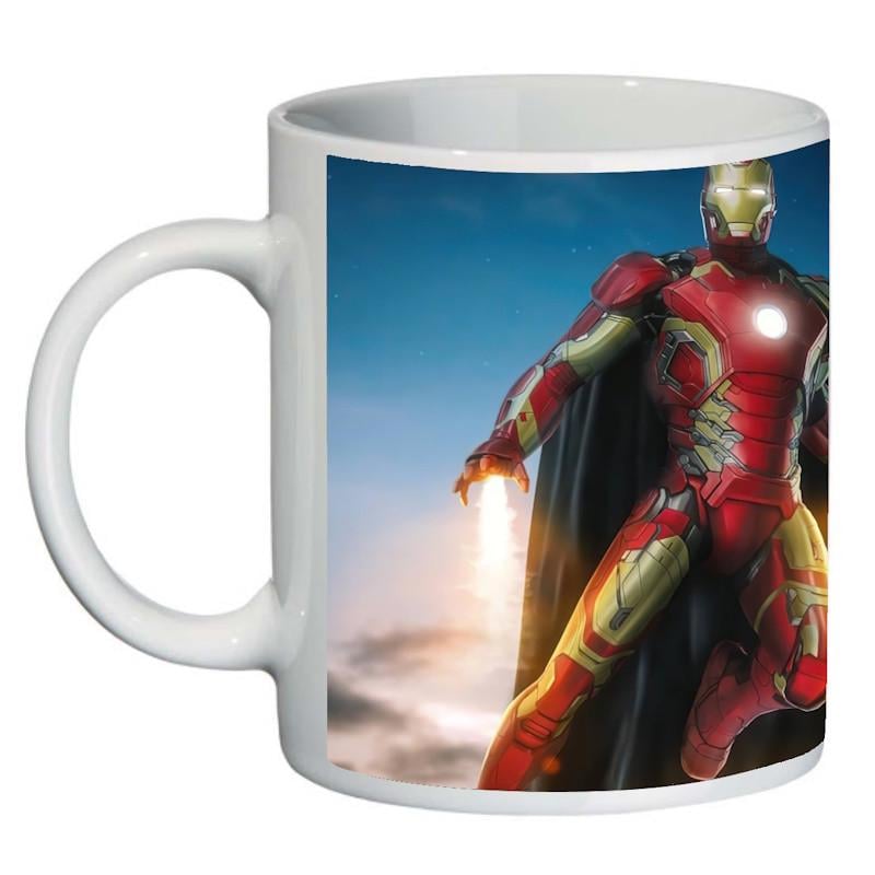 Чашка с принтом Железный человек 008 (2404220277)