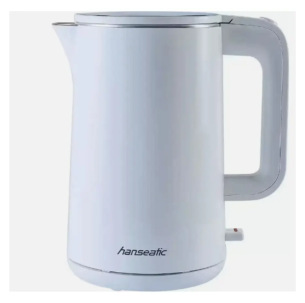 Электрочайник Hanseatic HWK152200WD 2200 Вт нержавеющая сталь 1,5 л Белый (HWK152200WD) - фото 2 Электрочайник Hanseatic HWK152200WD 2200 Вт нержавеющая сталь 1,5 л Белый (HWK152200WD) - фото 2