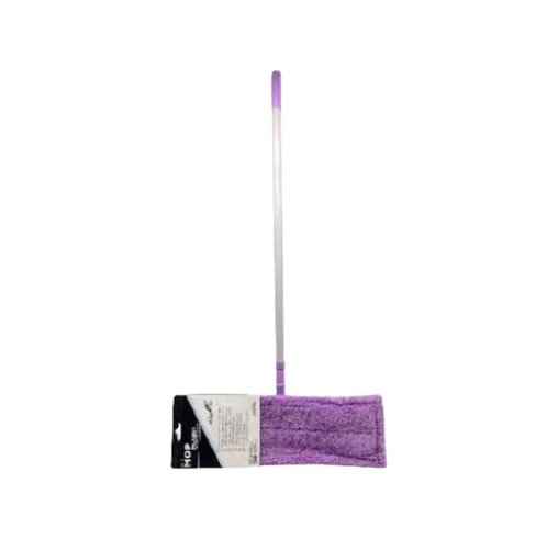 Швабра телескопическая с плоской насадкой микрофибра 120 см (COZ1209)