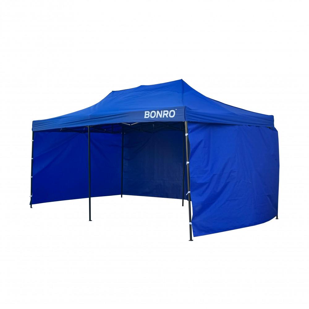 Намет павільйон розсувний з стінками Bonro B-9006 із сумкою 3х6 м Синій (42400991) - фото 1 Намет павільйон розсувний з стінками Bonro B-9006 із сумкою 3х6 м Синій (42400991) - фото 1