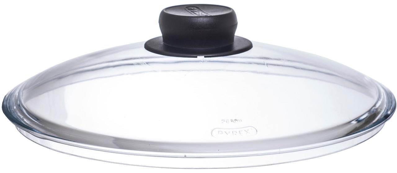 Кришка для сковорідки Pyrex Bombe скляна без обідка 26 см (B26CL00/7646)