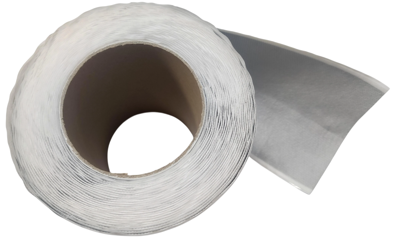 Стрічка гідроізоляційна ущільнююча Butyl tape самоклеюча 20 м 100 мм (30681422)