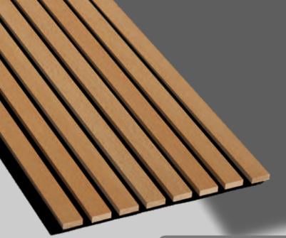 Стеновая панель акустическая LinariWall МДФ 2800х350х14 мм (20034405)