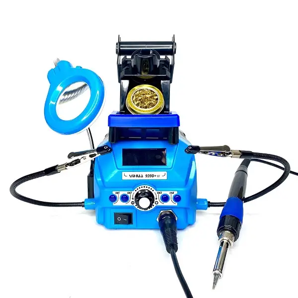 Паяльна станція YIHUA 939D+III з дисплеєм лупа 32W max 120W 200-480°C (2002535352)