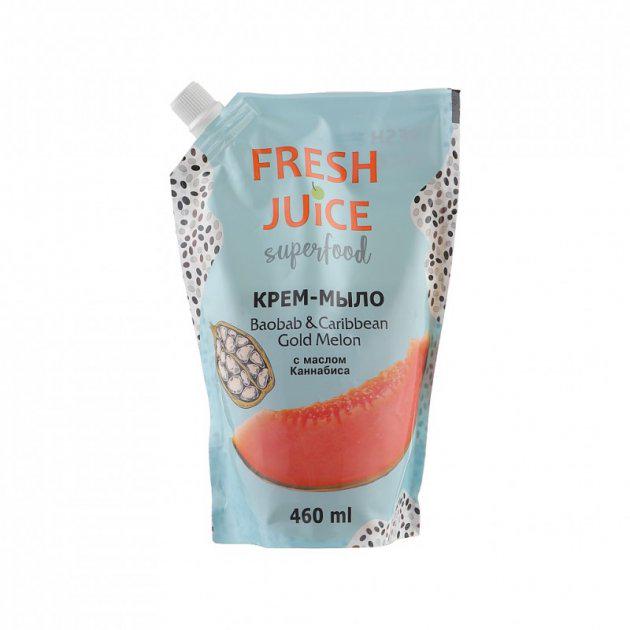 Мило рідке дой пак Fresh Juice Superfood Baobab and Caribbean Gold Melon 460 мл (4823015943331)