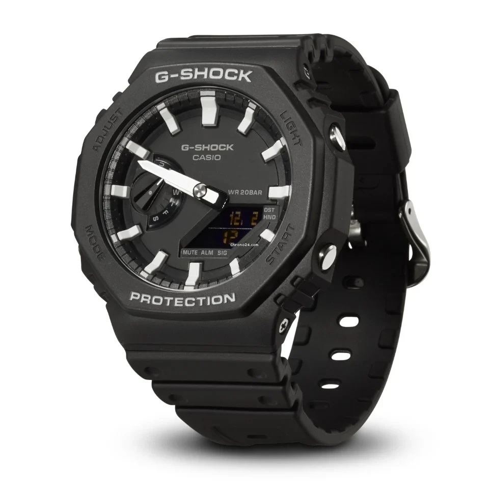 Часы Casio G-Shock GA-2100-1AER с полимерным ремешком (1168485755)
