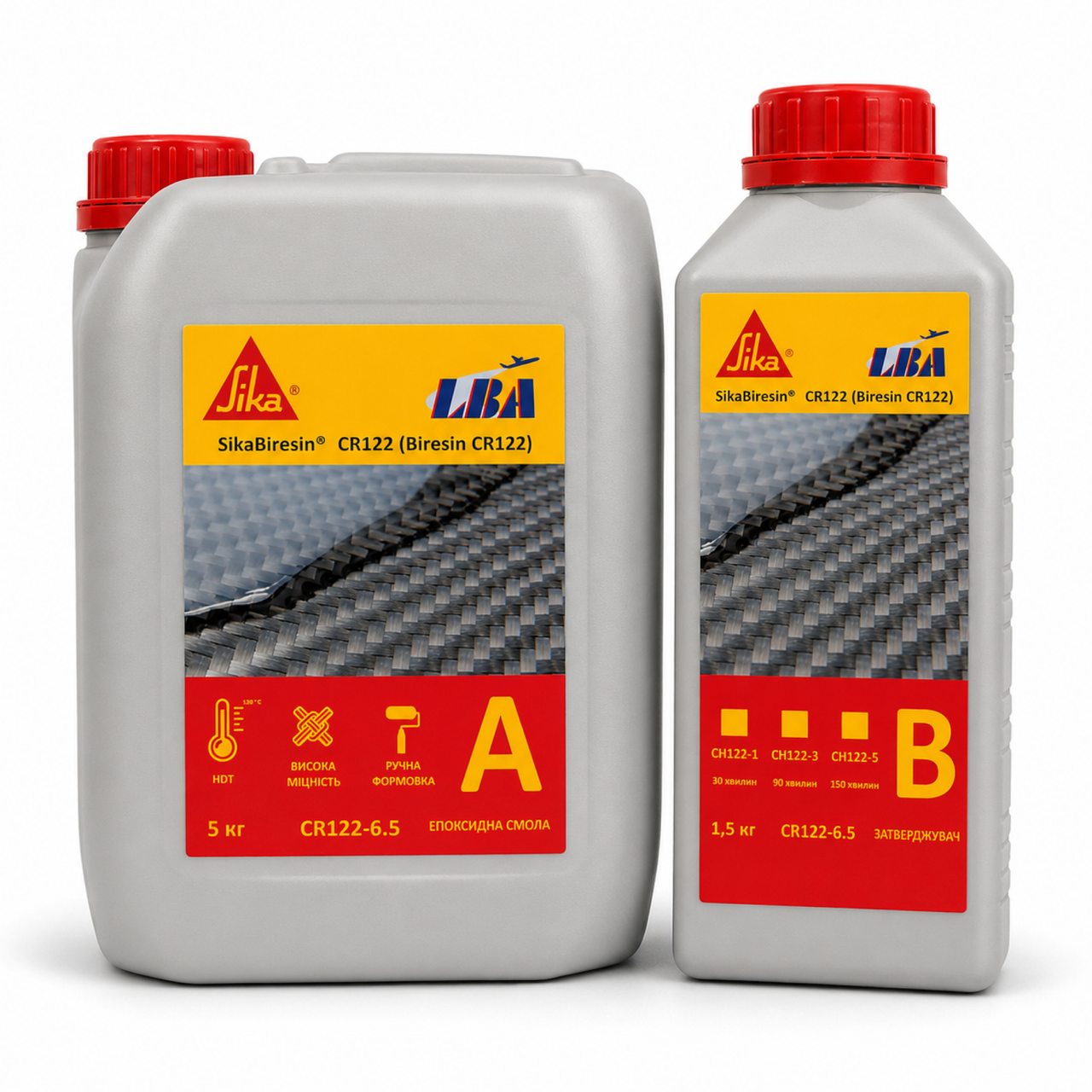 Смола эпоксидная для карбона и композитов Sika Biresin CR122 6,5 кг/отвердитель MGS LR-285