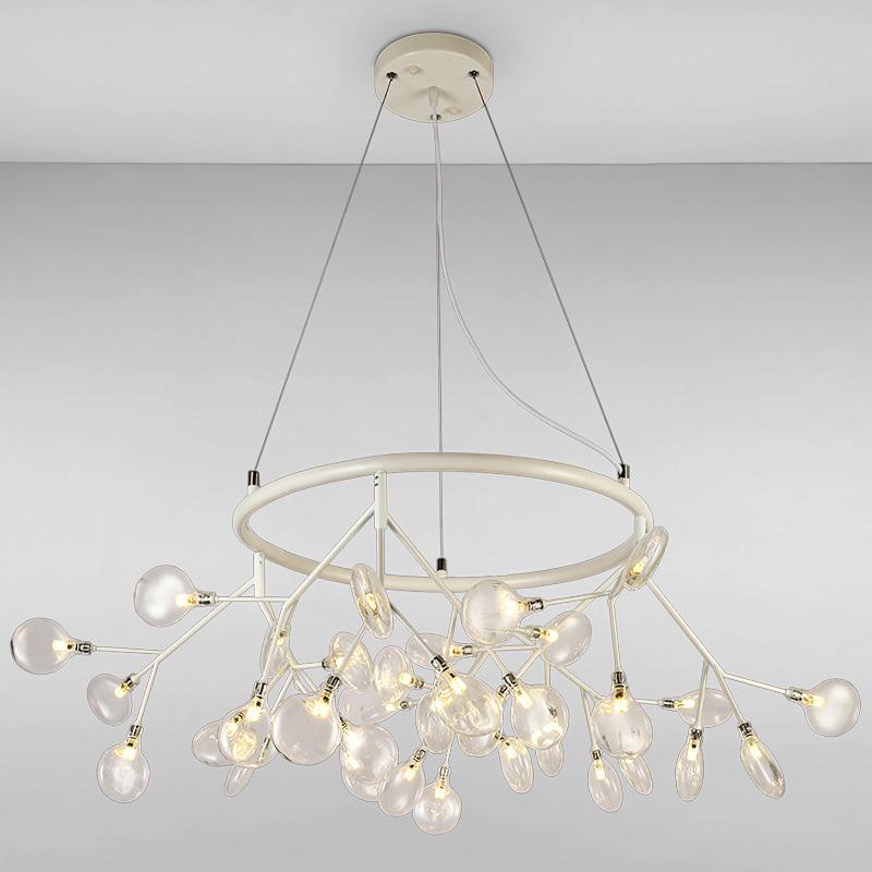 Люстра подвесная Light House  LS-15231-36 WH+CL на 36 ламп Белый