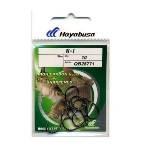 Крючки Hayabusa K1 Carp Hook №6 10 шт.