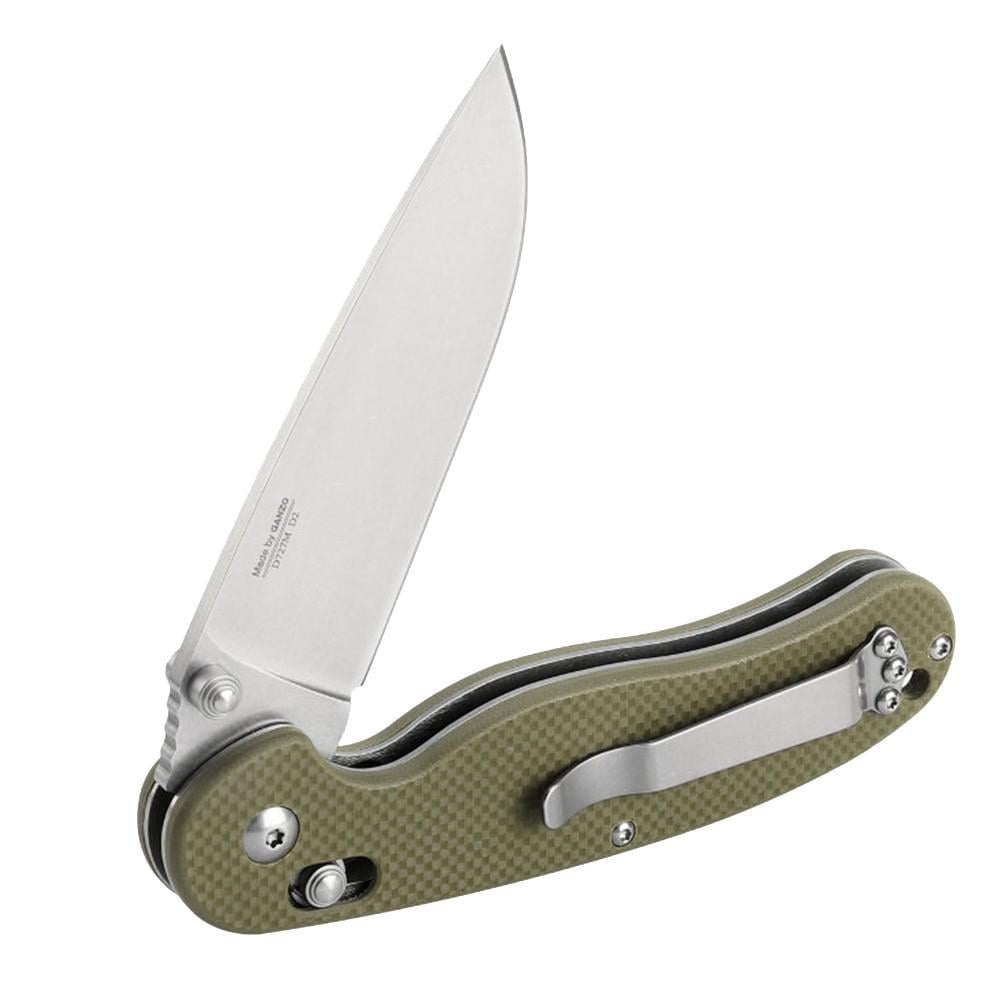 Нож охотничий туристический Ganzo D2 сталь D727M-GR Зеленый (151448) - фото 3 Нож охотничий туристический Ganzo D2 сталь D727M-GR Зеленый (151448) - фото 3