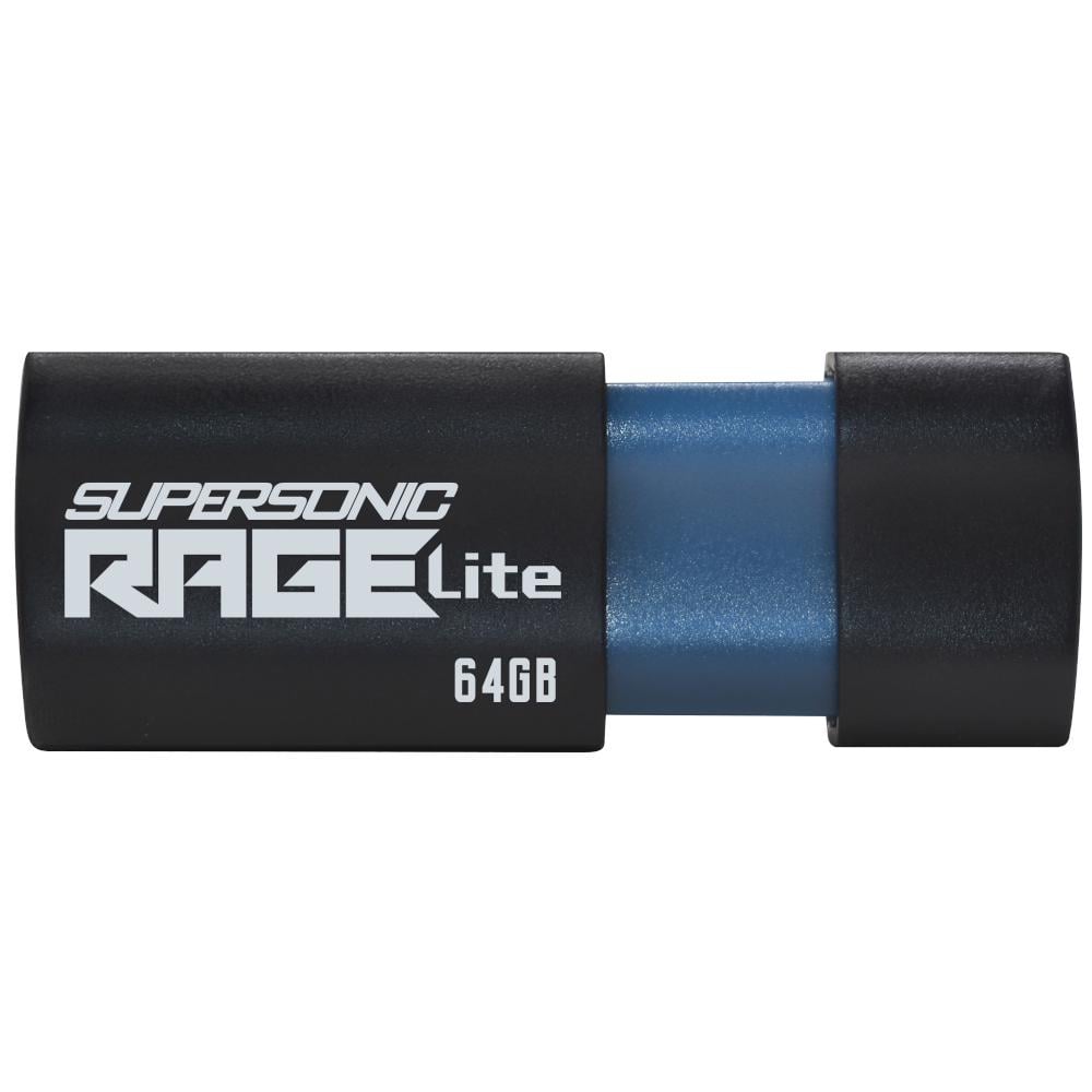 Флеш-память Patriot RAGE LITE 64 Гб Black (PEF64GRLB32U)