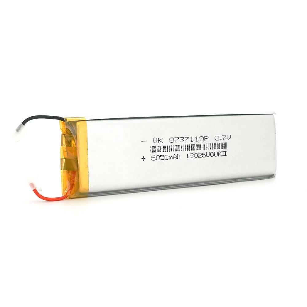 Акумулятор літій-полімерний 8.7х37х110 мм Li-ion 3,7В 5050 мА/год Акумулятор літій-полімерний 8.7х37х110 мм Li-ion 3,7В 5050 мА/год