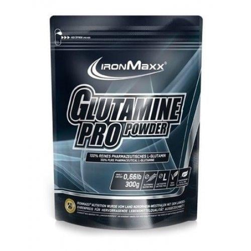 Аминокислота IronMaxx Glutamine Pro Powder 300 г (3359)