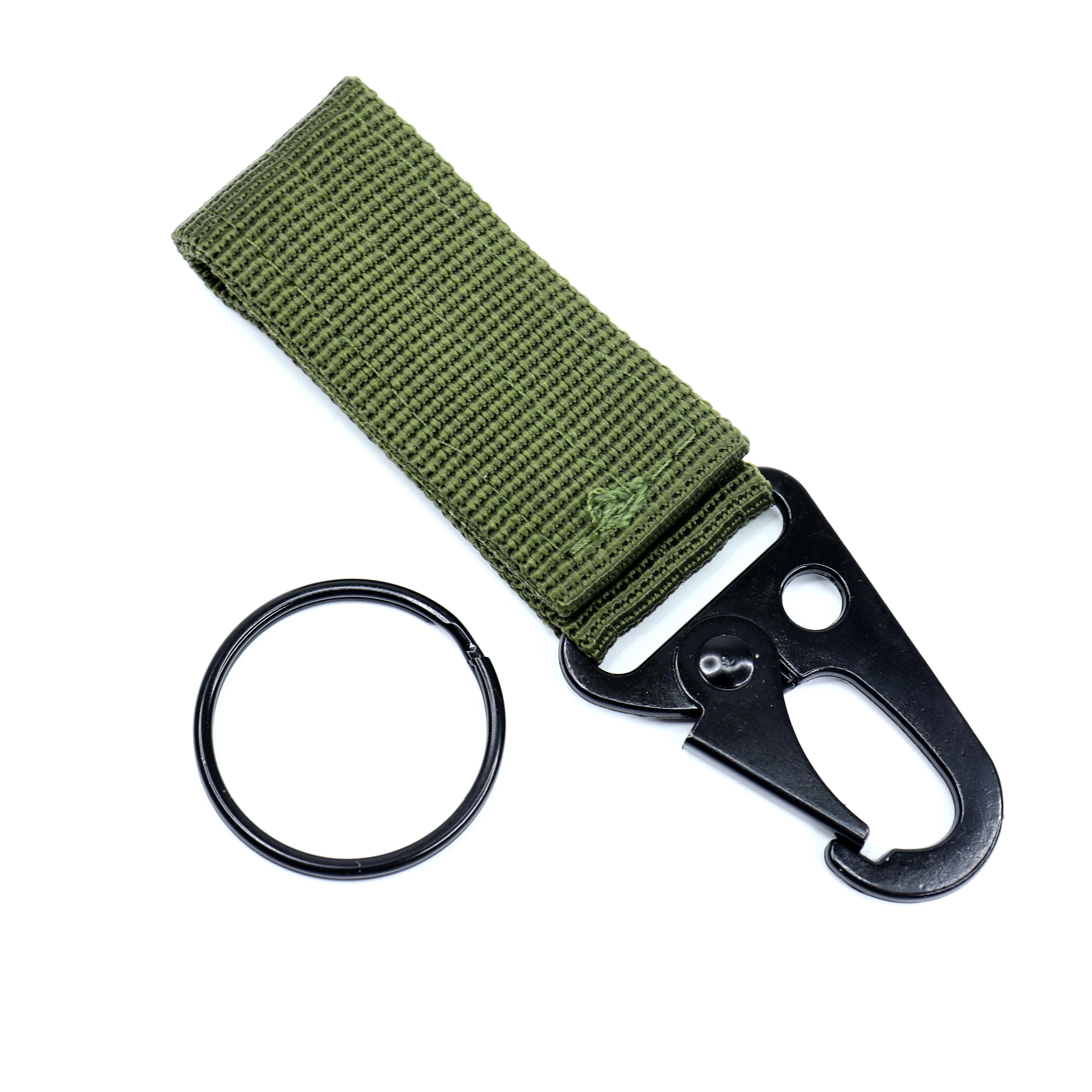 Карабин металлический с креплением на ремень (031219)