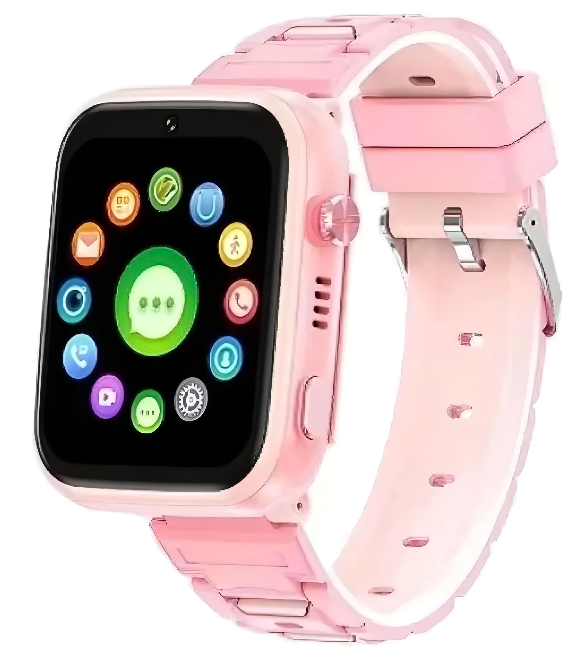 Смарт-годинники дитячий Smart Watch XO H130 GPS Children's Intelligent 4G Рожевий - фото 2