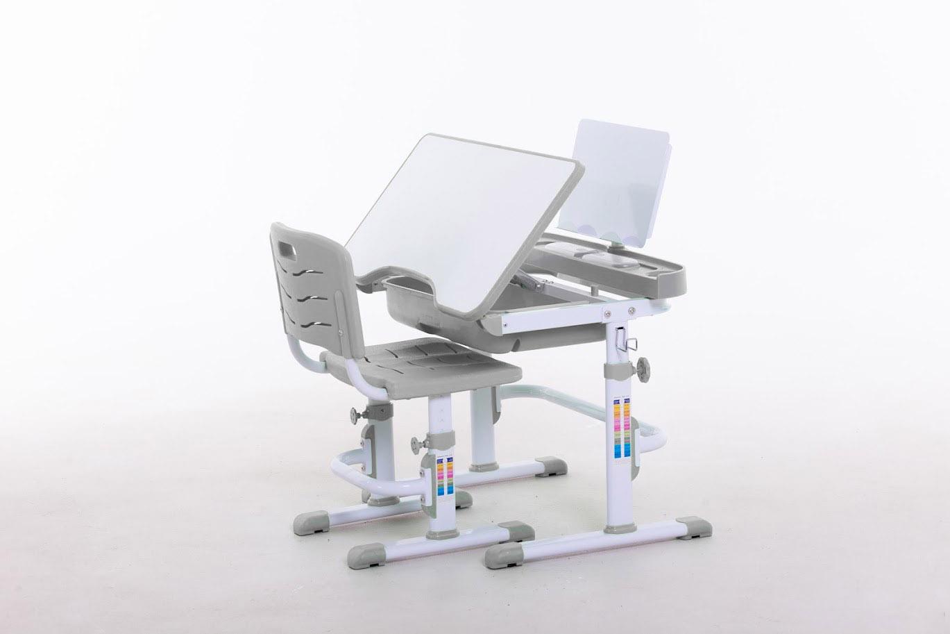 Комплект мебели Sector DS70-H GREY парта/стул (KS032) - фото 2 Комплект мебели Sector DS70-H GREY парта/стул (KS032) - фото 2