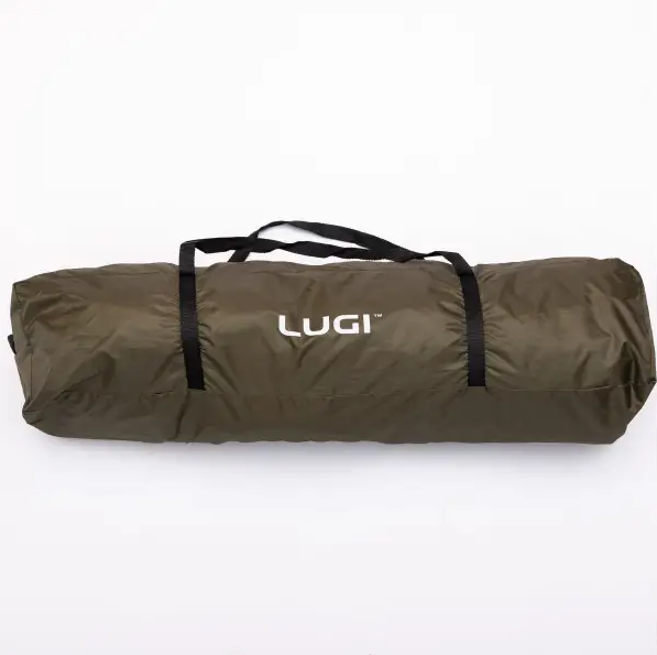 Палатка туристическая шестиугольная трехместная 240х210х130 см Зеленый (LU-020) - фото 18