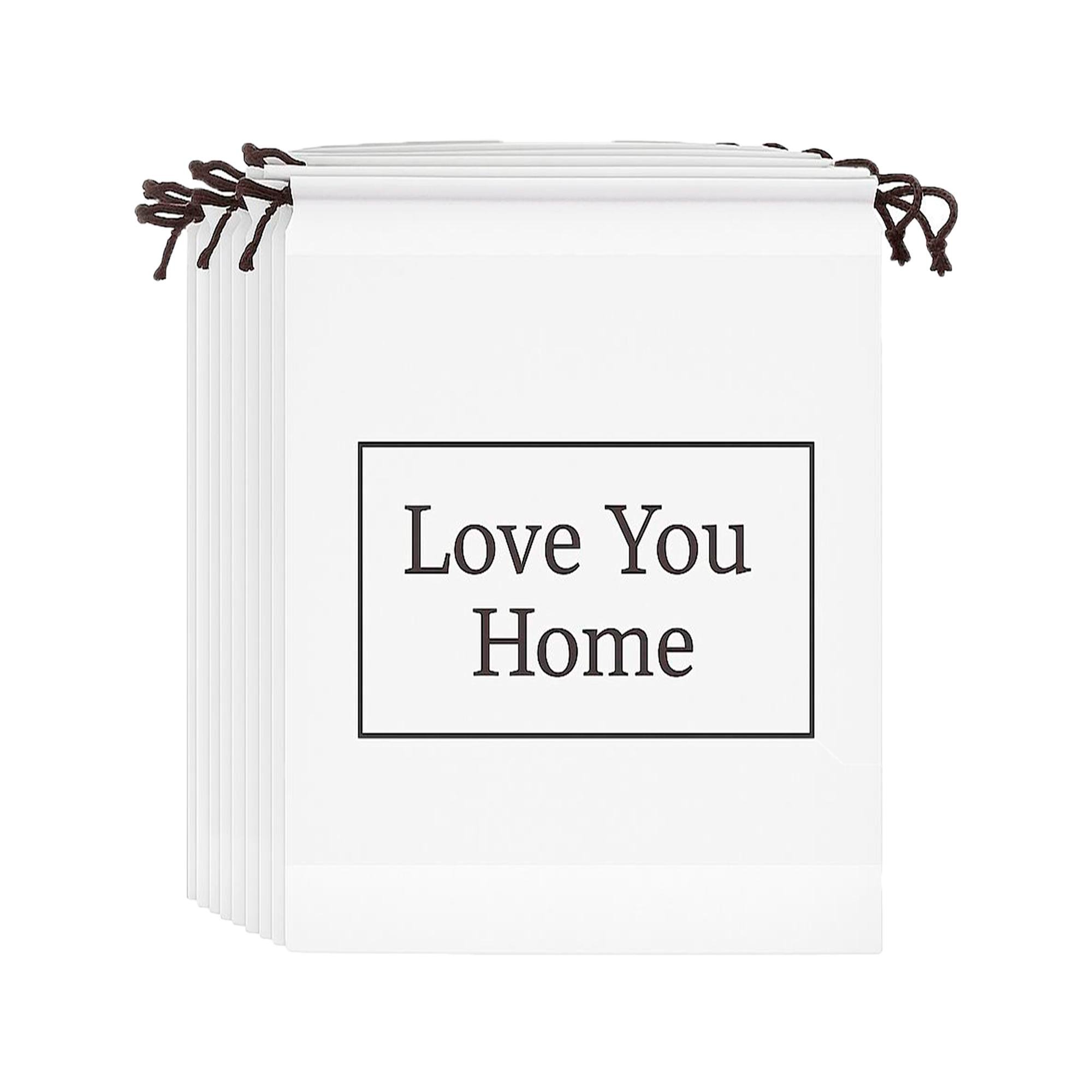 Набір пакетів-сумок LoveYouHome із зав’язкою 15 шт. 23х35 см (59089) Набір пакетів-сумок LoveYouHome із зав’язкою 15 шт. 23х35 см (59089)